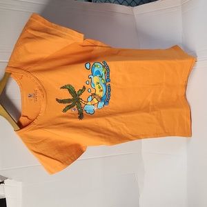 NWT Morpho Republica Dominicana Women's sz L tshirt 100% cotton